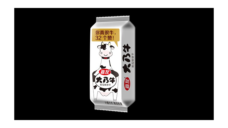 彩乐园牛乳饼干质料