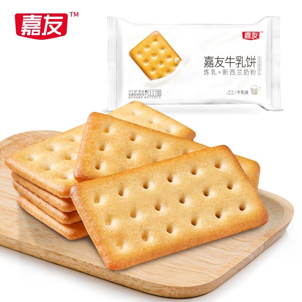 彩乐园牛乳饼干牛乳味117g