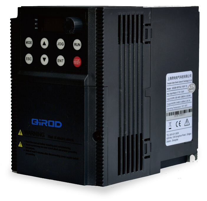 xj星际1277变频器QD6000的特点: